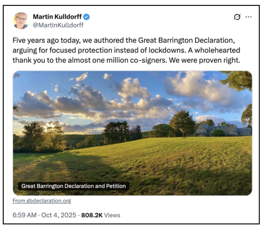 Who Signed the Great Barrington Declaration?
