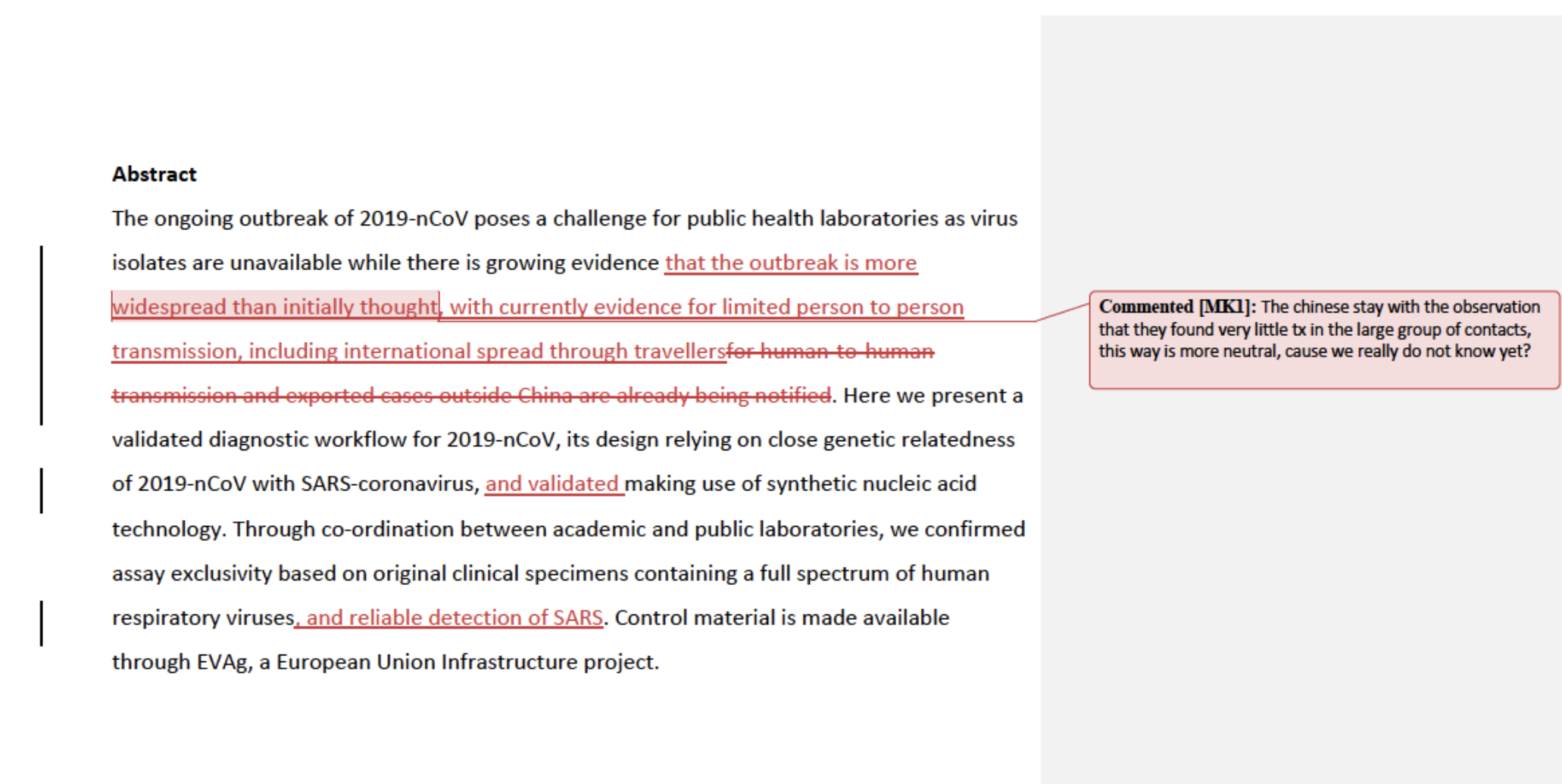 Early emails between virologists who developed the first RT-PCR “test” for 2019-nCoV suggest low certainty about sequencing, novelty, and transmission