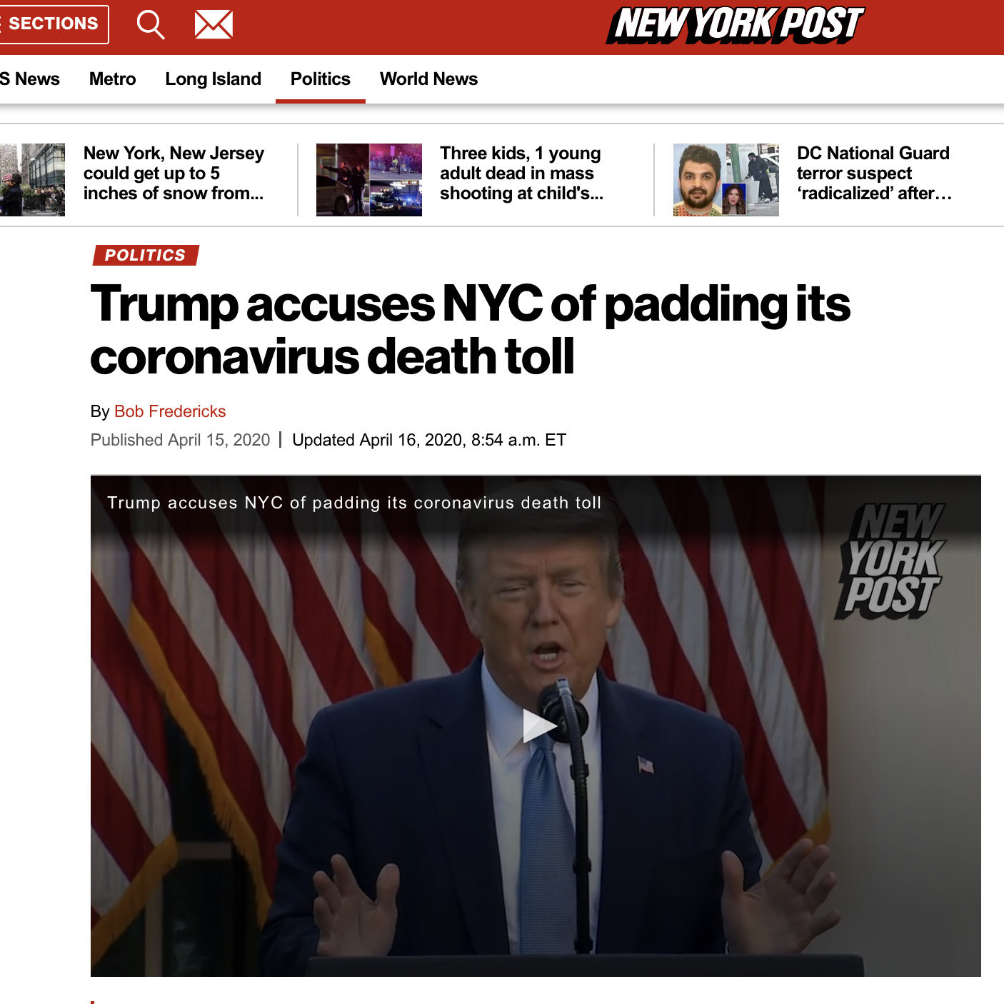 The Probable COVID Deaths: Attempting to get the New York City Health Department to show what they did and how they did it with thousands of deaths reported in spring 2020