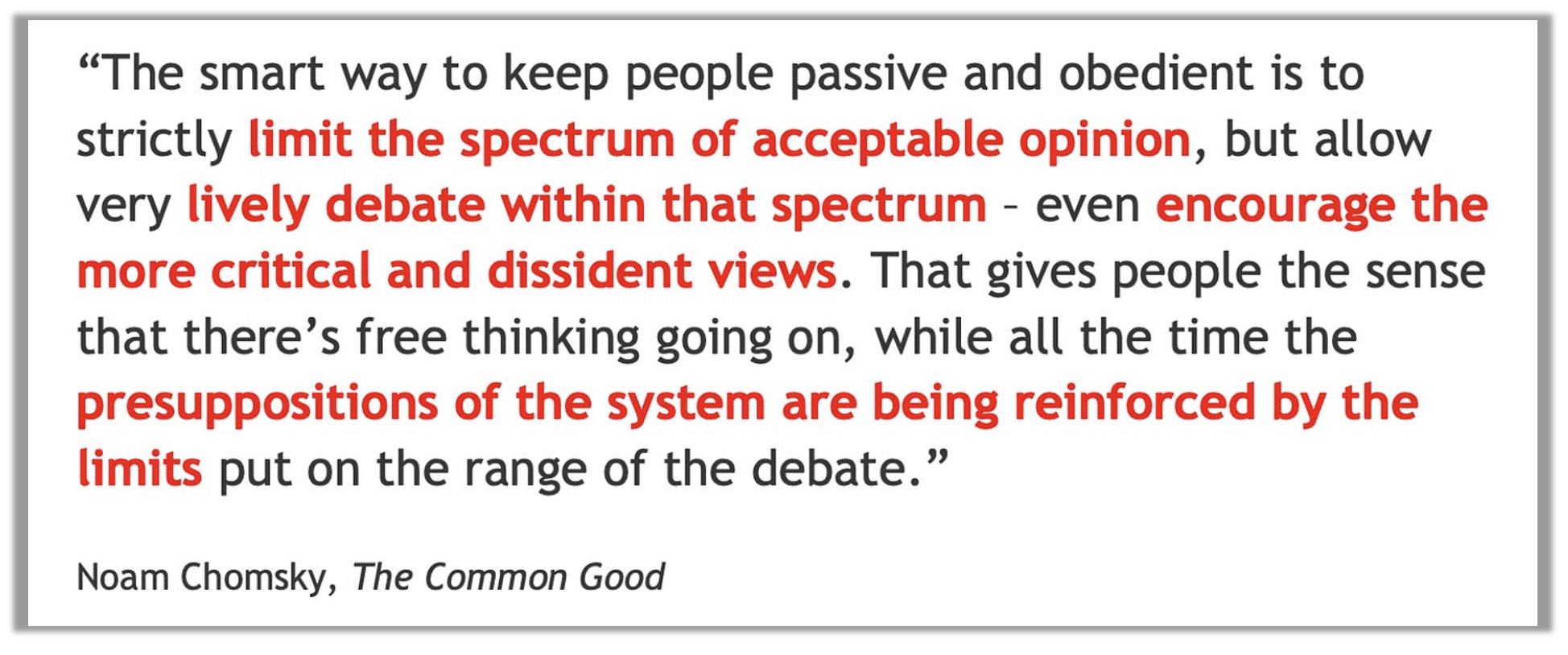 False Binaries that ‘Limit the Spectrum of Acceptable Opinion’ in the COVID-19 Debate and Perpetuate Lies Told by The Powers That Be (Part 1)
