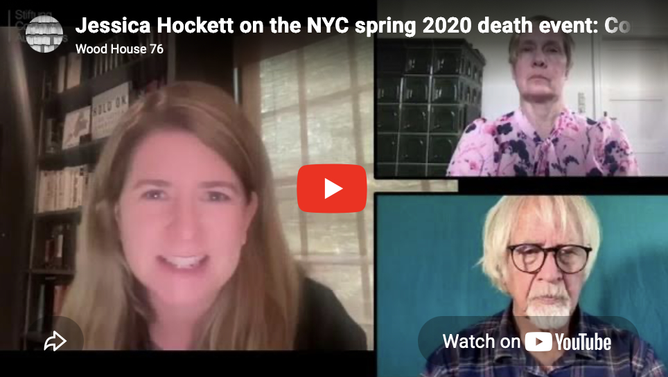 Speaking with Viviane Fischer and Wolfgang Wodarg in May 2024 about the New York City Mass Casualty Event