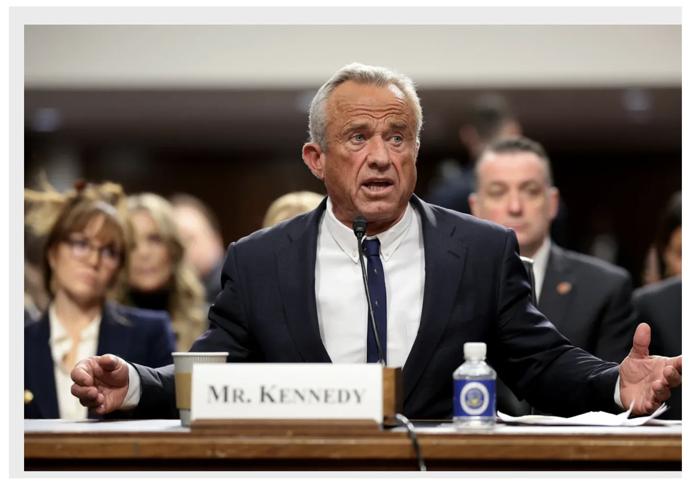 Reactions to a Snippet from Day 1 of the RFK, Jr. Confirmation Hearing