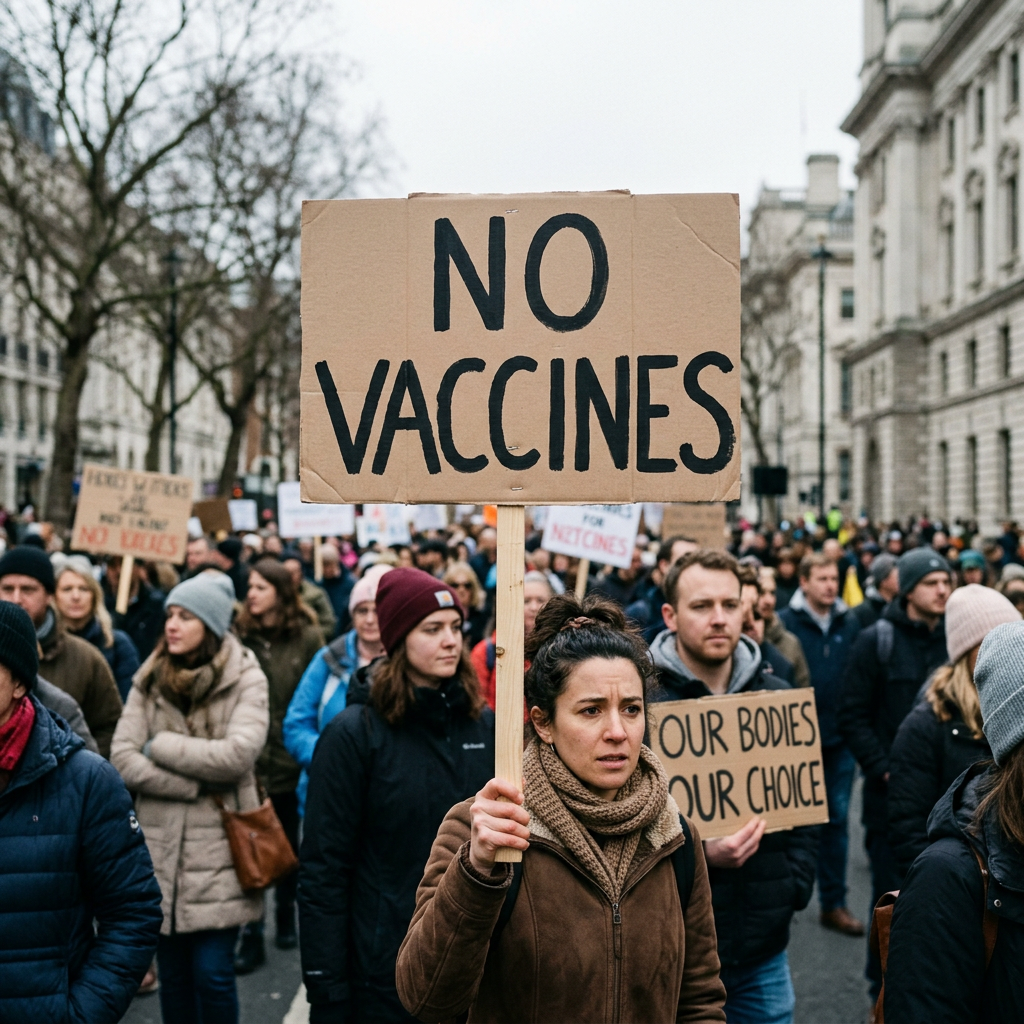 ‘There are no genuine vaccines’