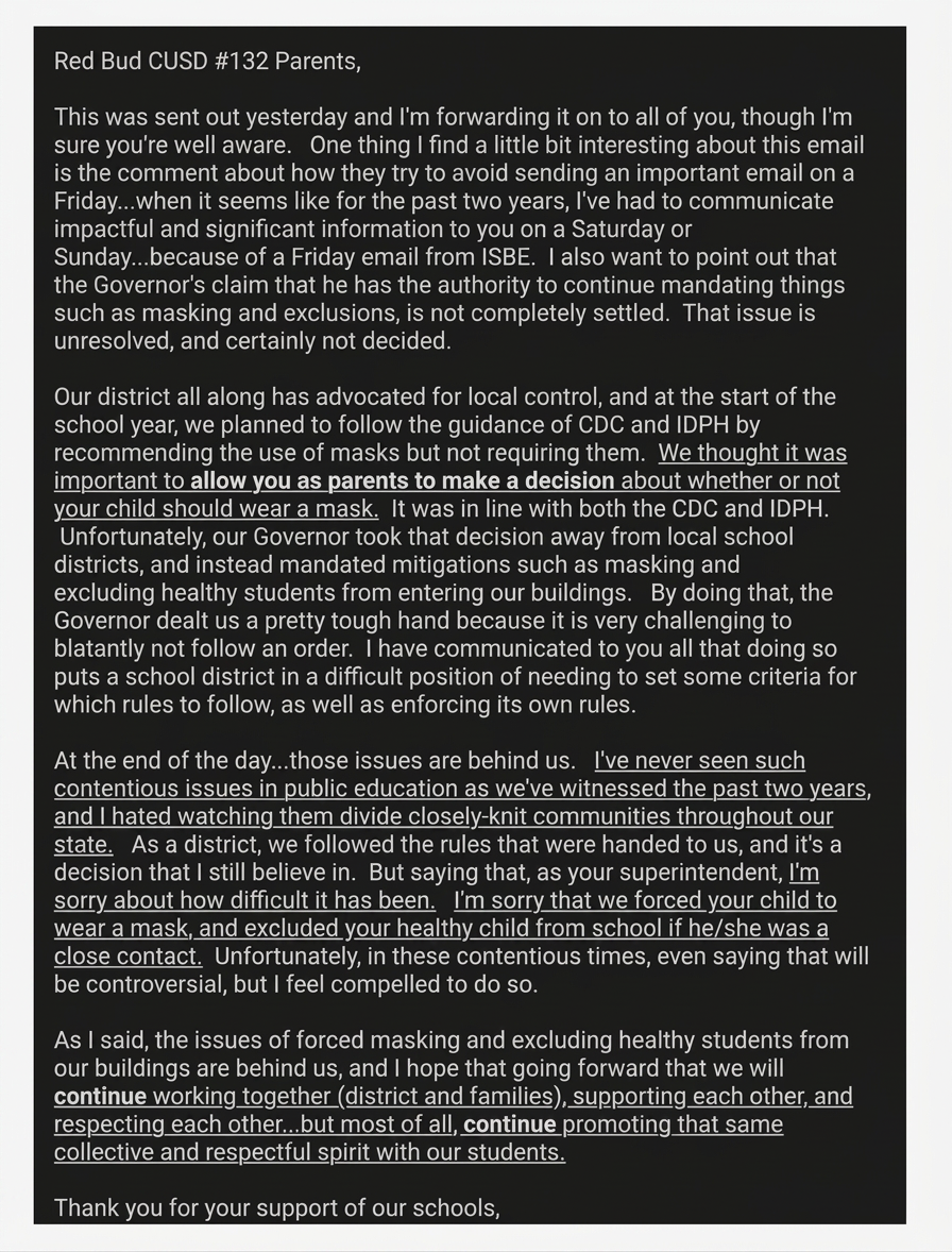 A Humble Apology